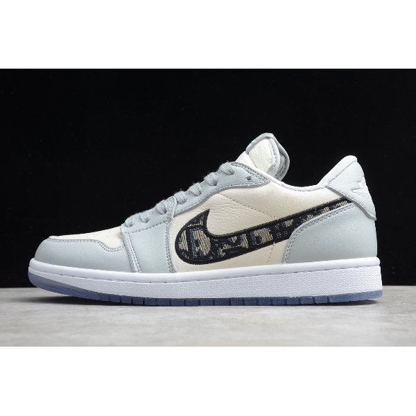 Nike Air Jordan 1 Low Aj1 Gri / Siyah Basketbol Ayakkabısı Türkiye - U5LD8BT4